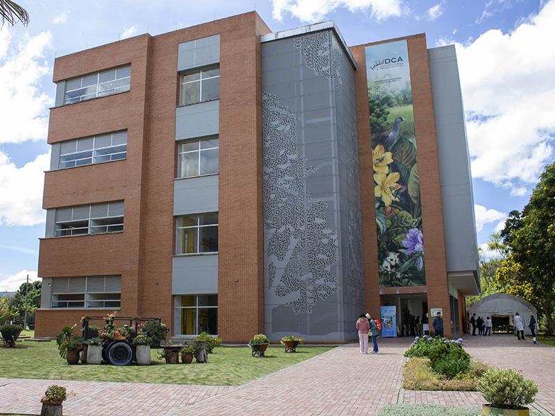Exterior photo of UDCA campus building